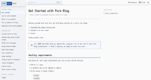 Pure Blog
