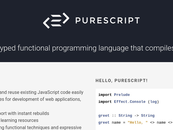 PureScript