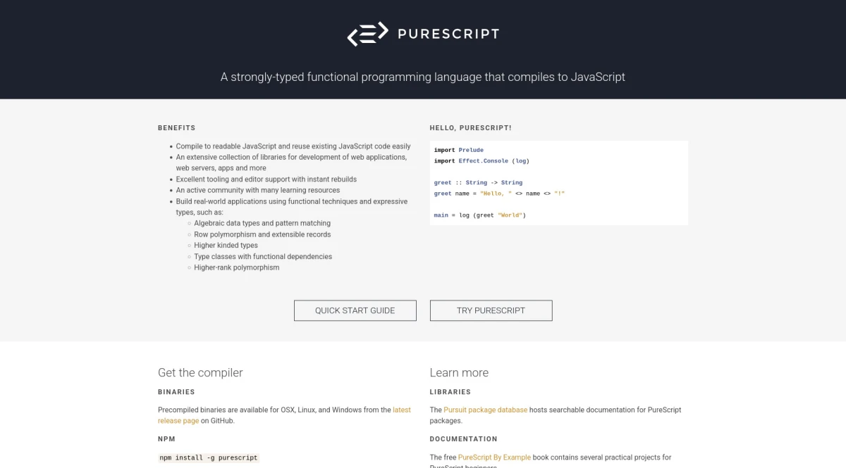 PureScript