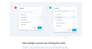 Refactoring UI