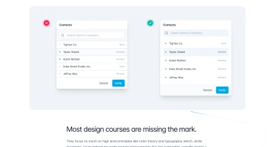 Refactoring UI