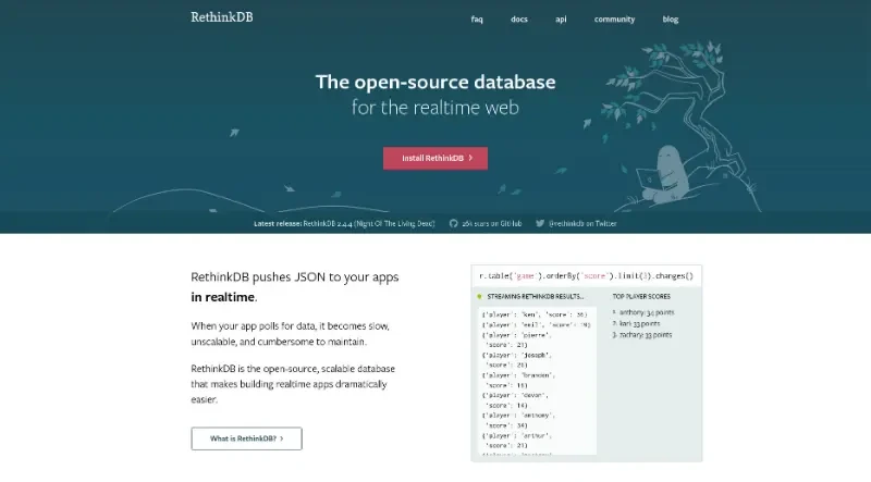 RethinkDB