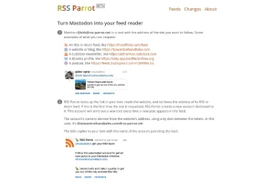 RSS Parrot