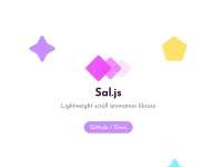 Sal.js, lightweight scroll animation library
