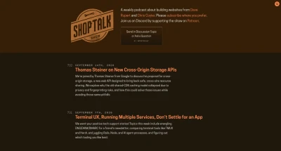 Shop Talk Show