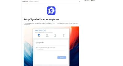 Signal without smartphone