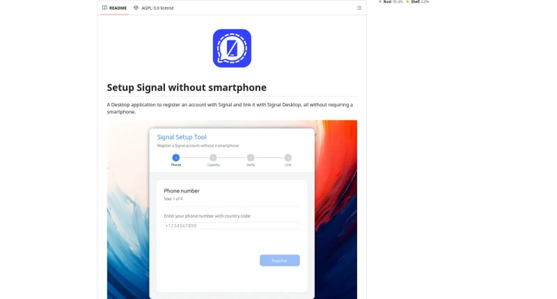 Signal without smartphone