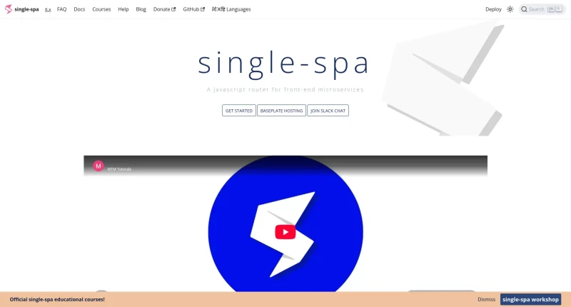 Single-spa