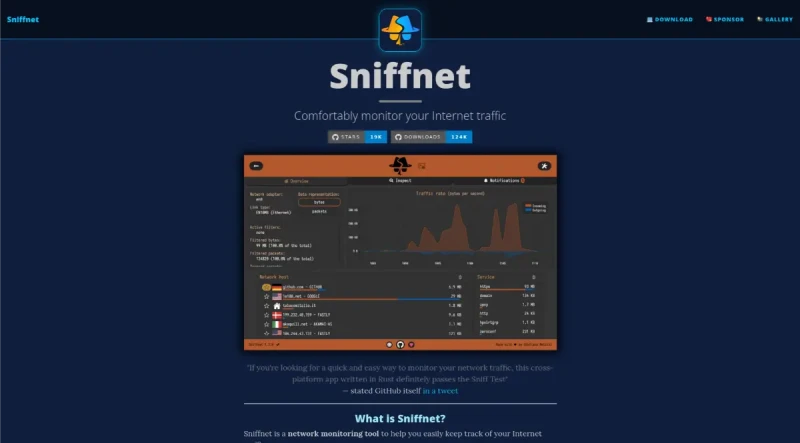 Sniffnet