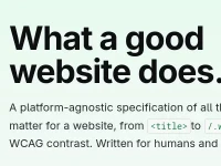 Specification Website