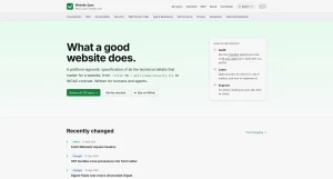 Specification Website