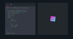 Standalone parallax scrolling with CSS variables