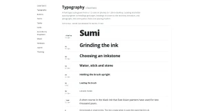 Sumi CSS