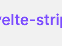 Svelte-Stripe