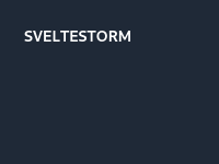 SvelteStorm