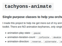 Tachyon animate