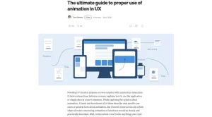 The ultimate guide to proper use of animation in UX