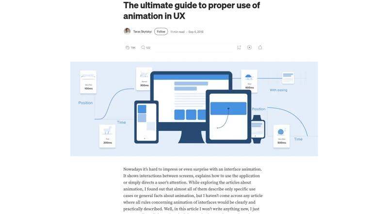The ultimate guide to proper use of animation in UX