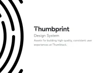 Thumbprint Design System