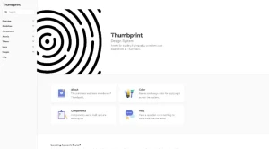 Thumbprint Design System