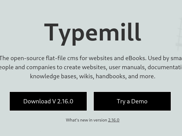 Typemill