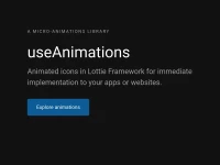 useAnimations