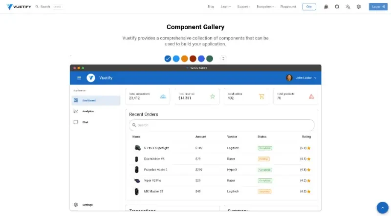 Vuetify