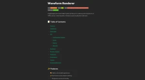 Waveform Renderer