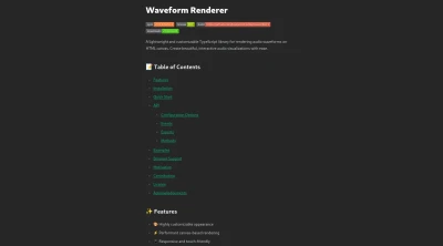 Waveform Renderer