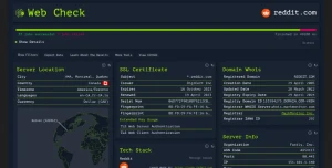Web Check