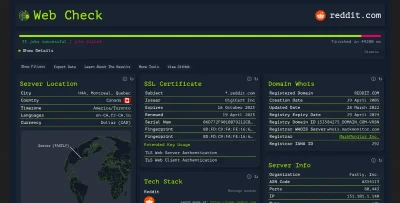 Web Check