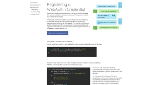 WebAuthn guide