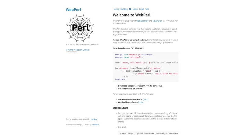 WebPerl