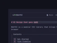 Webtui