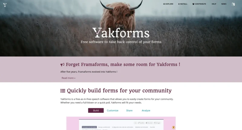 Yakforms